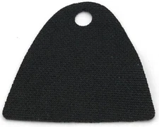 Lego New Black Minifigure Cape Cloth Straight Bottom with Single Top Hole Part