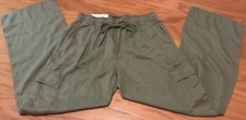 NWT Social Standard by Sanctuary Caravan Pull On Cargo Pants Womens Size L