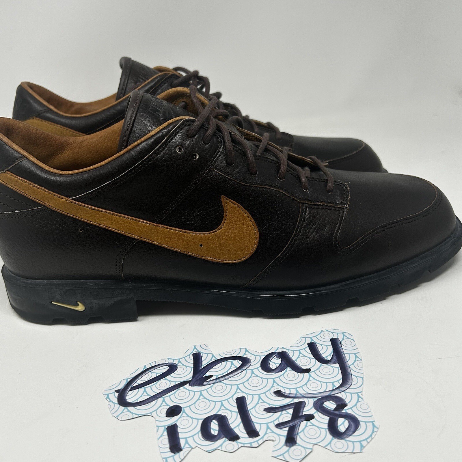 Rare SAMPLE 2006 Nike Golf Dunk Low SB Premium Brown … Gem