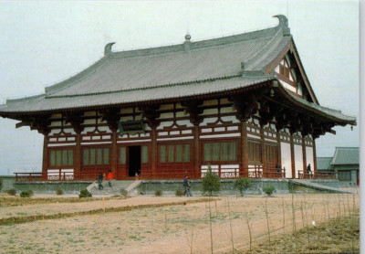 CHINA CONTINENTAL POSTCARD Memorial Hall of Hui Guo & Kong Hai, China