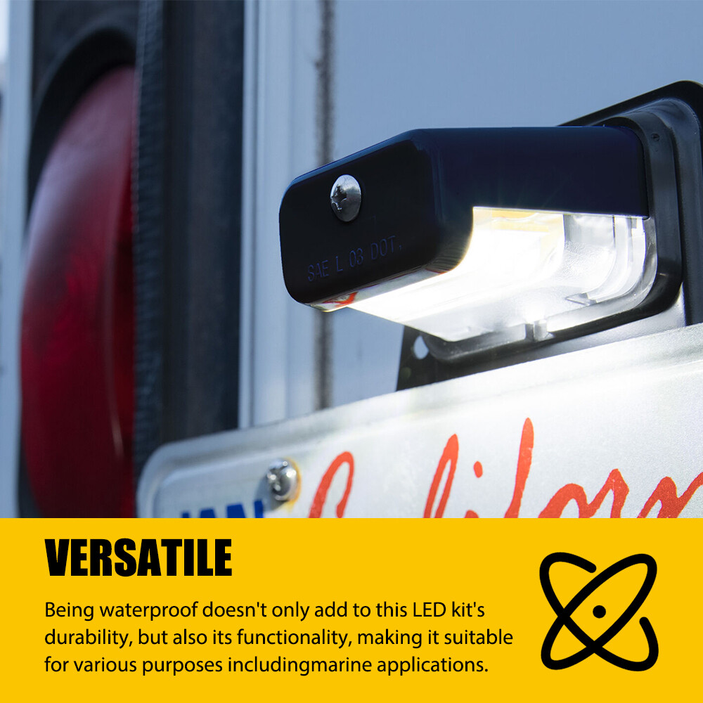 Trailer License Plate Lights In License Plate Lights - Foto 2