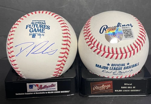Dalton Rushing Dodgers Auto Signed 2023 Futures Game Baseball Beckett Hologram