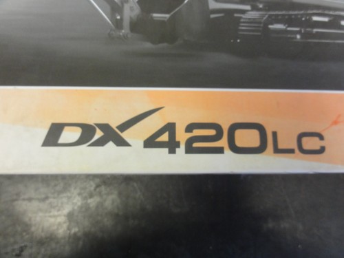 Doosan DX420LC Excavator Parts List Book Manual K1009095HEF - Picture 3 of 12