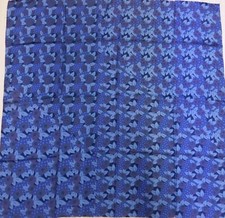 Foulard 100 Pure Silk Vintage Woman 903 84Cm X 86Cm