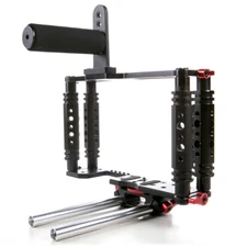 Kamerar Tank TK-3 Cage with Rod Support Top Handle Grip DSLR Video Stabilizer Ri
