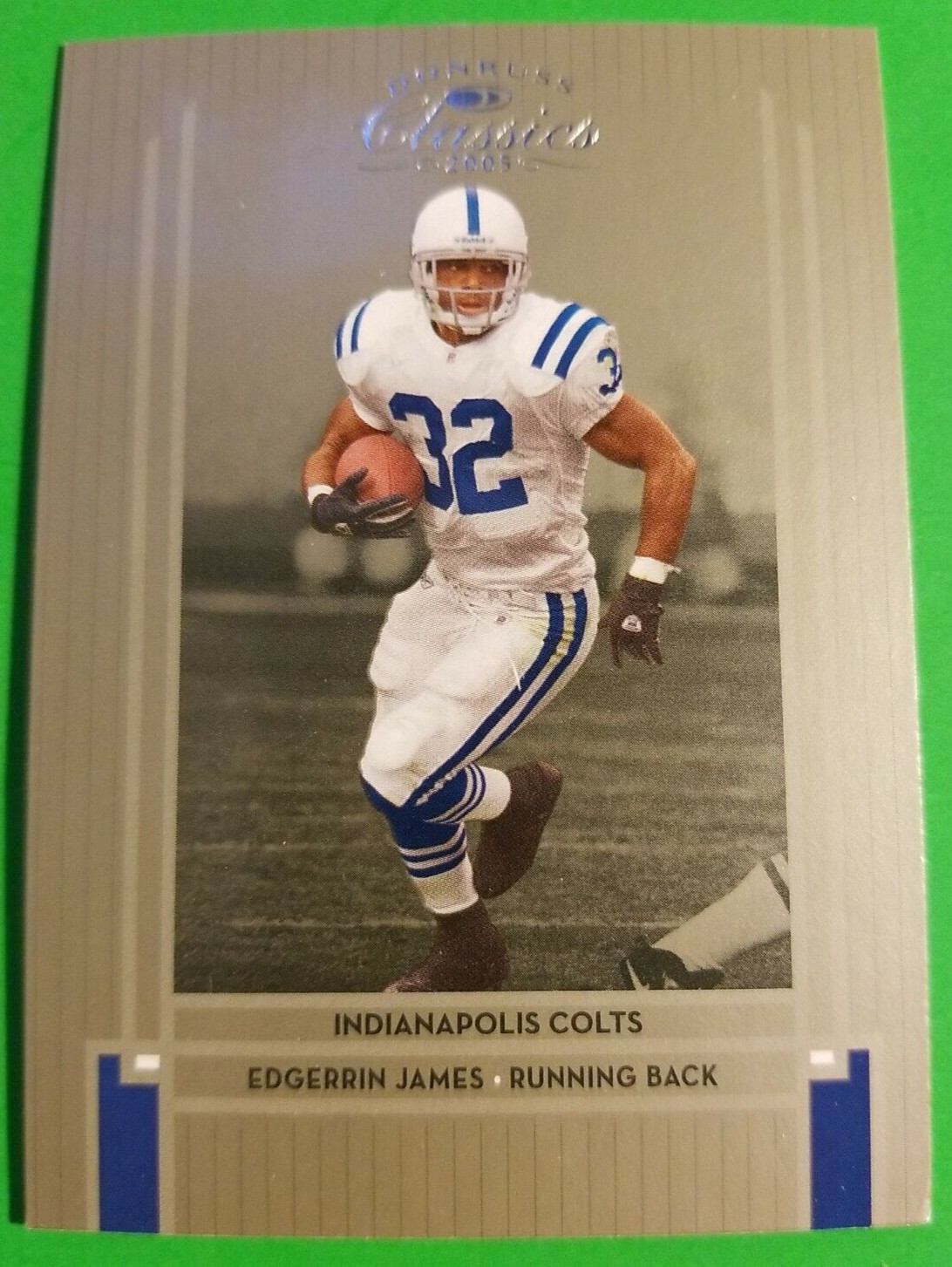 Edgerrin James Indianapolis Colts 2005 Donruss Classics #40 Football Card