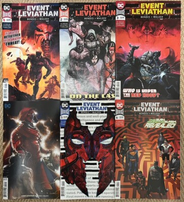 DC Comics Event Leviathan #1 - 6 2019  - Full Complete Six Issue Set Bendis NM