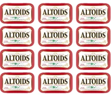 ALTOIDS Peppermint Mints - 1.76 oz Tins (12 Packs)