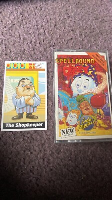 Spellbound Dizzy Amstrad CPC 464 Codemasters 3726 Rare Tested + The Shopkeeper