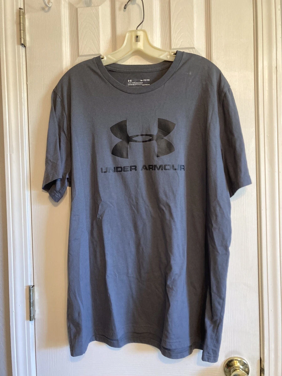 UNDER ARMOUR Loose Heatgear T-Shirt XL/TG/EG Dark Gray / LT. Gray