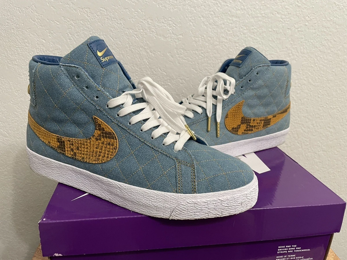 Nike sb blazer purple snakeskin discount