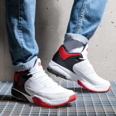 Nike Air Jordan Max Aura 3 Trainers Sneakers Black CZ4167 160 Red UK 10 LTD  ED | eBay