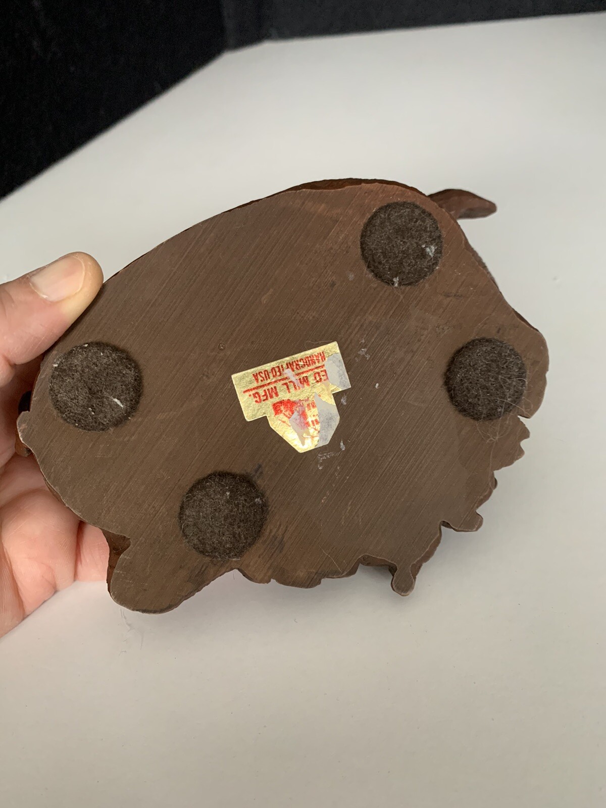 Red Mill Mfg Sow Pig & 2 Piglets Figurine Mom Babies Laying Down