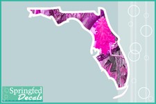 Pink Camo State Of Florida Vinyl Decal Car Truck Sticker Florida Native Pink Camo State Of Florida Vinyl Decal Car Truck Sticker Florida Native