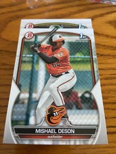 2023 Bowman 1st Edition Base #BPPF-7 Mishael Deson