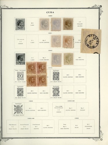 CARIBBEAN Selections on Scott Specialty Album Page Lot #6 - SEE SCAN - $$$