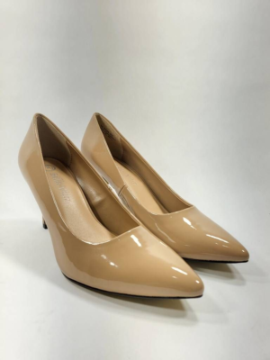 Bella-Vita Womens Define II Pump Slim Heels Shoes Nude Pointed Toe 9 N New  | eBay