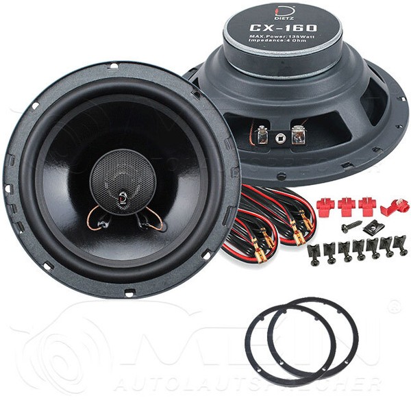 Dietz Auto Lautsprecher FüR Citroen C-CROSSER Ab 2007 Front Heck TüR 135W #B8BQ-image