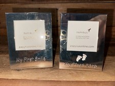 Pair Papyrus Picture Frames Baby My First Smi...
