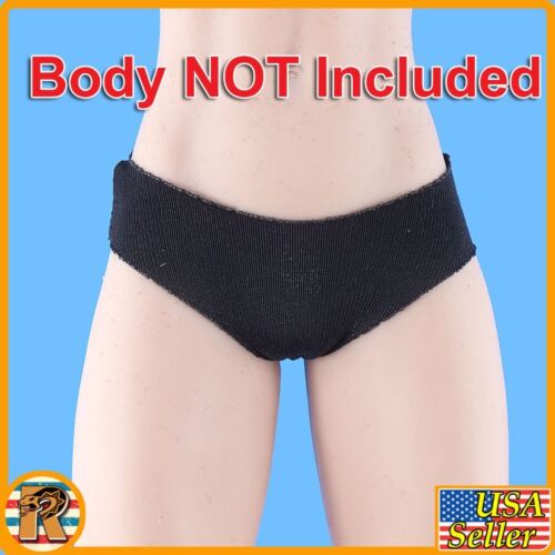 Amazon Soldier Female (Black) - Black Underwear Panties - 1/6 Scale - TBLeague - Picture 2 of 5