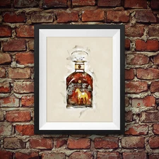 Rock Hill Farms Single Barrel Kentucky Bourbon Whiskey - Wall Art Decor Man Cave
