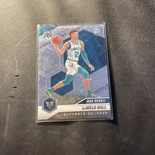 2020-21 Panini Mosaic - NBA Debut Silver Prizm #262 LaMelo Ball (RC)