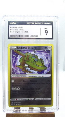 S♡ Radiant Steelix 124/196 Swsh11: Lost Origin Holo for sale online