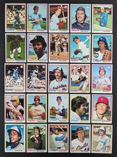 1978 Topps Baseball Set Break 25 Cards Dennis Eckersley Phil Niekro