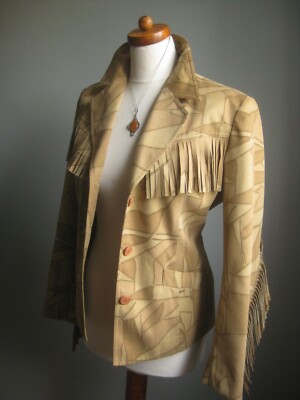 COWBOY FRANSEN QUASTE JACKE 12 Western Indianer Calamity Jane TOGETHER