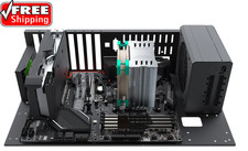 DIY Gaming Computer Case, ATX Open Chassis Case Rack for ATX/M-ATX/ITX