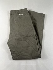 Vintage New Polo Ralph Lauren Andrew Pant Classic Pleats Khaki Chino Mens 38x34