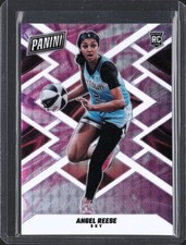 2024 Panini Black Friday Angel Reese Rookie Opti Silver Vinyl Prizm RC #30/99