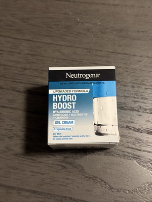 #ad #ad Neutrogena Hydro Boost GEL Face Cream Dry Skin 1 Pack 1.7oz $9.87