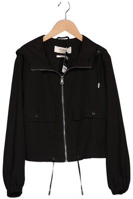 Pull & Bear Jacke Damen Anorak Jacket Kurzmantel Gr. S Schwarz #bo42tfd