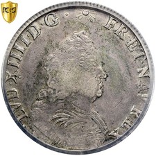 [#868439] France, Louis XIV, Écu de Flandre aux insignes, 1702, Lille, réformé