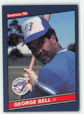 George Bell 1986 Toronto Blue Jays #71