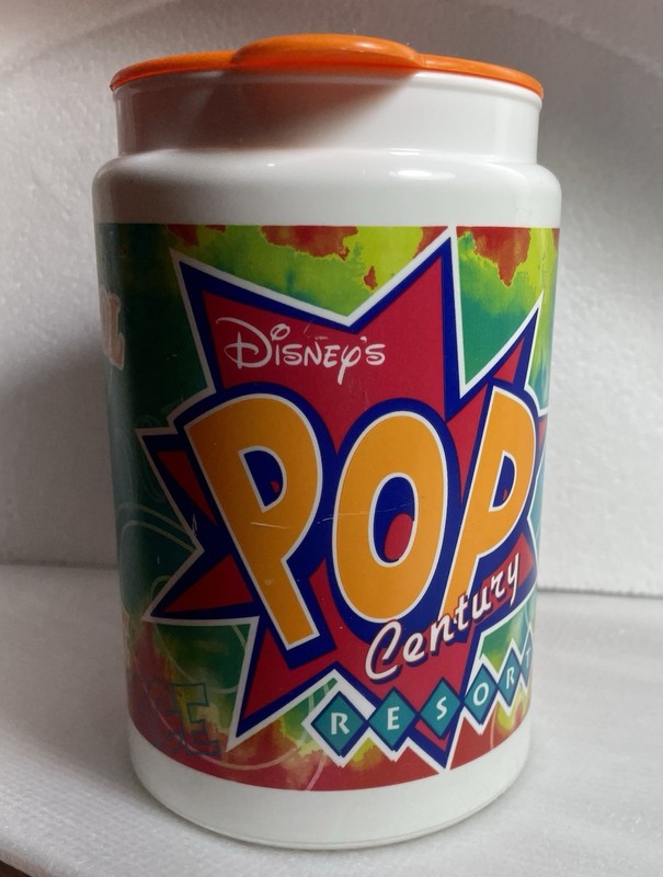 Disney's Pop Century Resort Plastic Refillable Mug