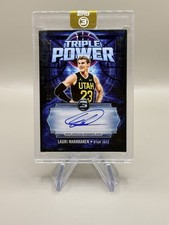 2025 Topps 3 Basketball Lauri Markkanen Triple Power Auto /15  Sealed Utah Jazz