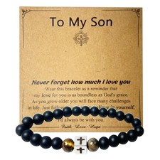 To My Son Bracelet Gift, Son Gifts From Mom And Dad, Gifts for To my son