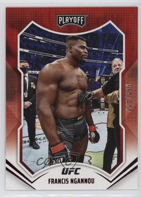 2022 Panini Chronicles UFC Playoff Red 28/199 Francis Ngannou #170 17xo