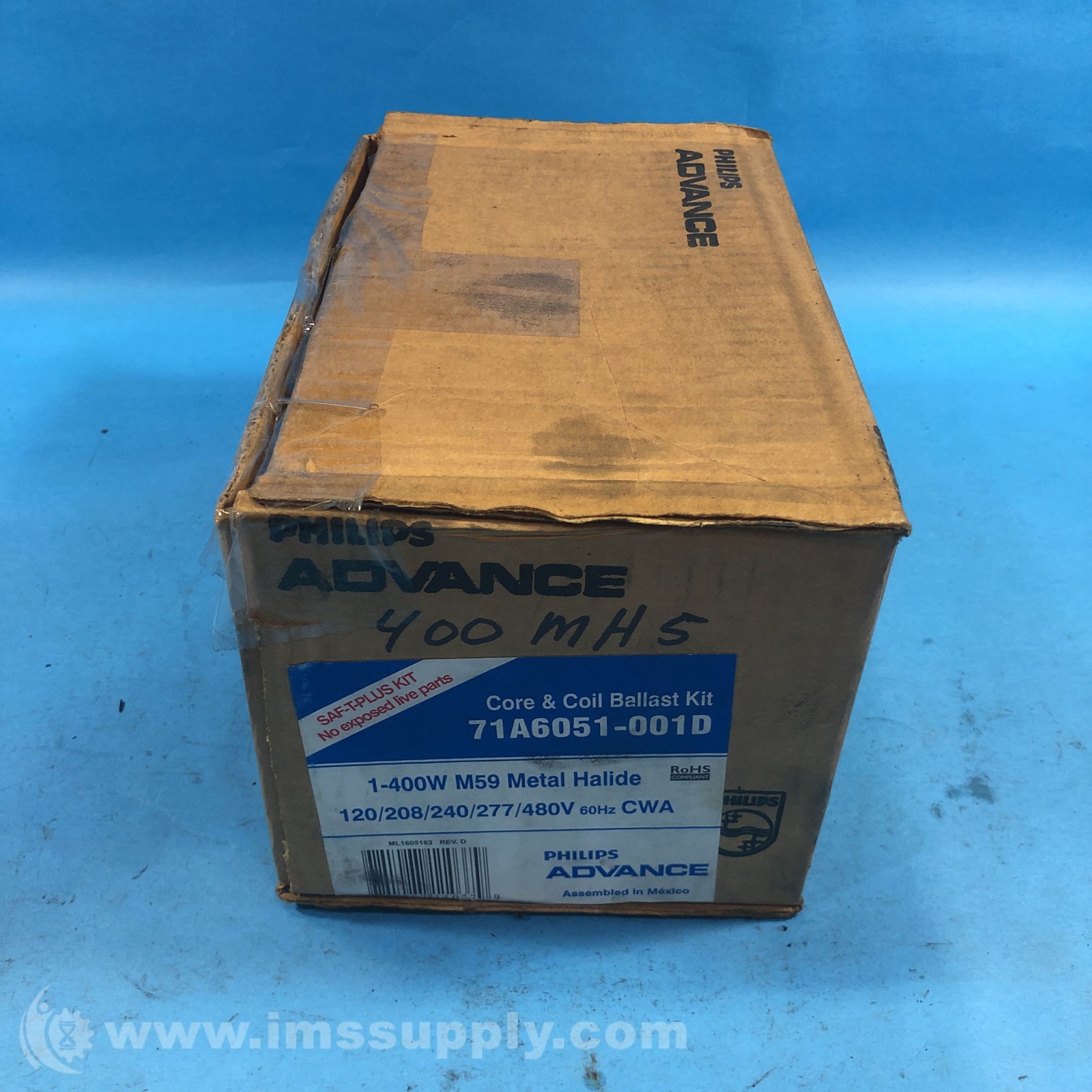 Philips 71A6051-A Metal Halide Ballast FNOB
