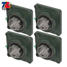 4 Pcs Self-Aligning UCF212-39 Pillow Block Bearing Solid Base 2-7/16" Bore