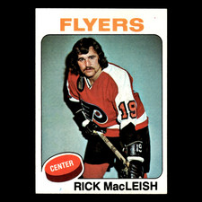 Rick MacLeish #20 1975 Topps Philadelphia Flyers Hockey Card NHL EX