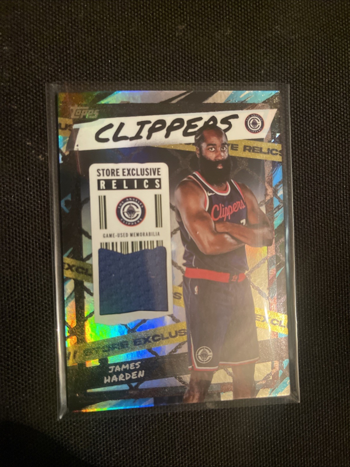 2025-26 Topps - Store Exclusive Relics James Harden #SR-JHR Black Friday Target