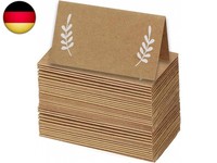 50 StüCk Tischkarten Hochzeit, 90X50Mm Platzkarten Zum Selbst Beschriften