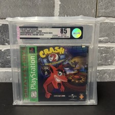 Crash Bandicoot 2: Cortex Strikes Back Greatest Hits (PS1) VGA Graded 85 (9.8 A)