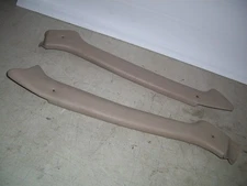 1987 Jaguar XJS Convertible A Pillar Interior Trim Set of 2 Biscuit