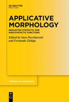 Applicative Morphology Neglected Syntactic And Non-Syntactic Functions Buch Vi