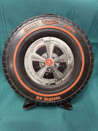 Vintage 1967 Hot Wheels 12 Car Rally Case By Mattel
