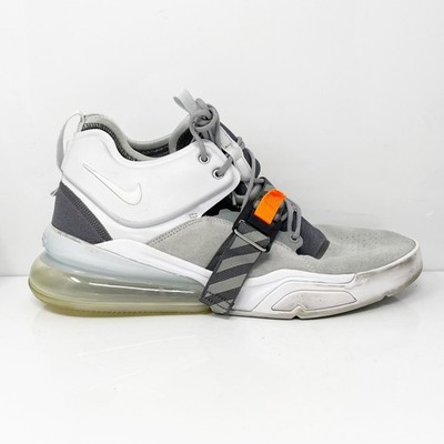 Nike Mens Air Force 270 AH6772-002 Gray Basketball Shoes Sneakers